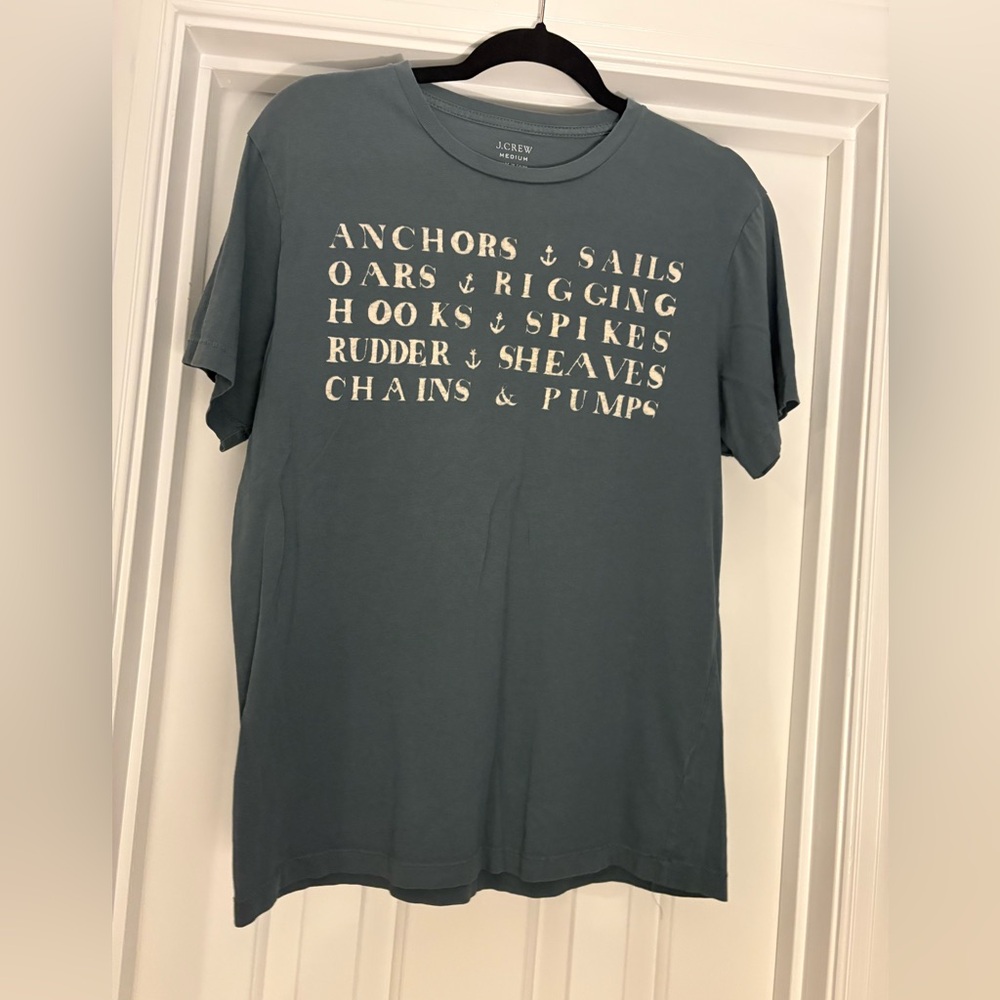 Jcrew Men’s Nautical Printed Tee